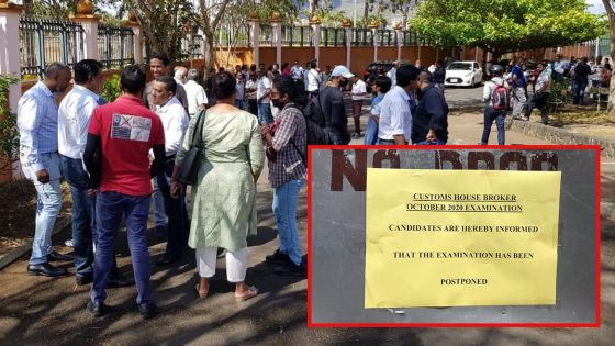 Courtier Maritime : L’examen renvoyé, les candidats pas informés