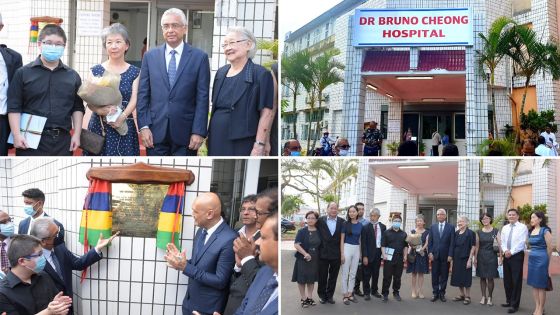 L’hôpital de Flacq au nom du Dr Bruno Cheong : «C’est notre devoir de l'honorer pour son travail remarquable» affirme le PM 