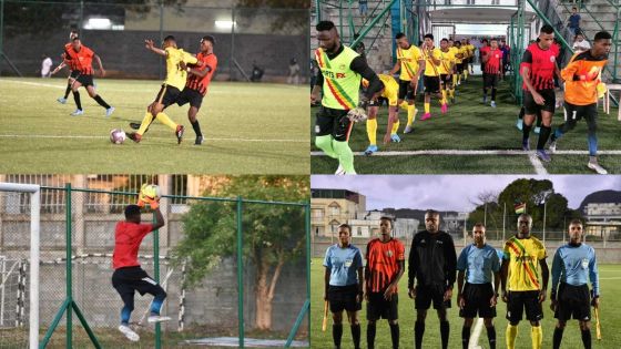 [En images] Le match de foot entre La Cure Sylvester et G.R.S.E. Wanderers 
