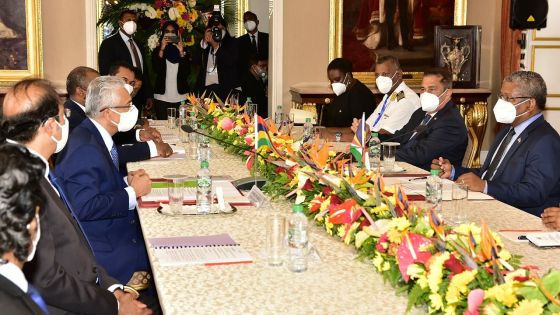 Visite du président Ramkelawan : signature de deux accords entre les Seychelles et Maurice sur le commerce et la sécurité 