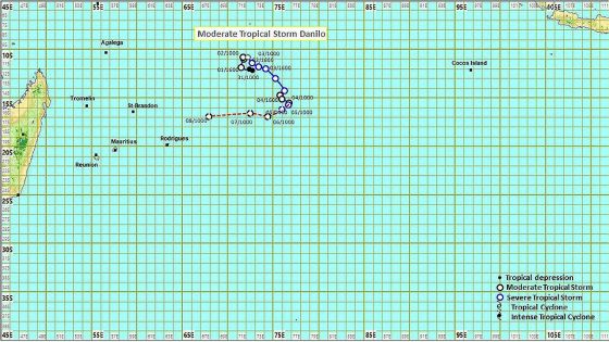 Forte tempête : en cas de changement de trajectoire, Danilo pourrait se rapprocher de notre région pendant le week-end