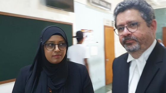 Me Glover «surpris» par l’arrestation de sa cliente, Youshreen Choomka-Ramjan, pour «conflit d’intérêts»