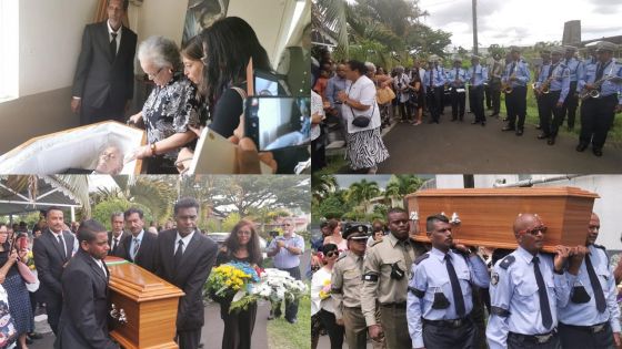 [En images] Philippe Gentil : Adieu émouvant sur l'hymne national