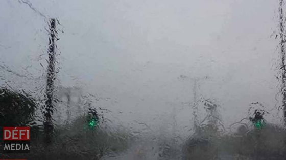 Météo : fortes averses orageuses et risques d'accumulations d'eau, prévient la station de Vacoas 
