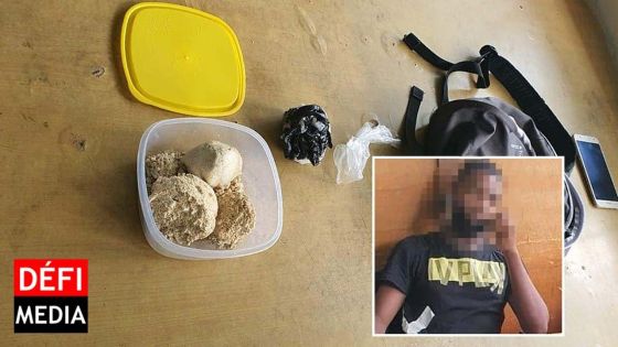 Saisie de Rs 6,8 M d’héroïne : Alexandre Simiss, 18 ans, inculpé de trafic de drogue