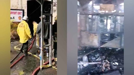 Incendie : premières images de l’intérieur des Casernes centrales