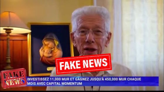 Le Diocèse de Port-Louis met en garde contre une fausse vidéo du Cardinal Maurice Piat
