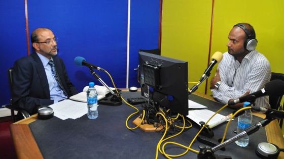 Yacoob Ramtoola souhaite boucler le dossier BAI d’ici le 15 octobre; réécoutez son interview sur Radio Plus