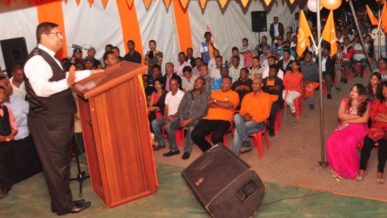 Soodhun: «Le MSM est le seul parti  à avoir un leader sincère»