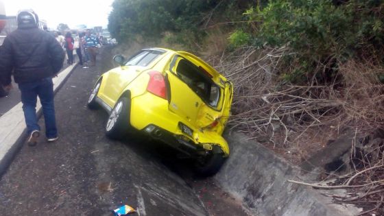 Accident spectaculaire à Bagatelle