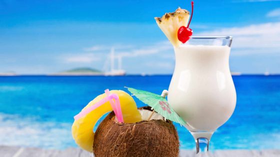 Virgin piña colada: un shot d’exotisme