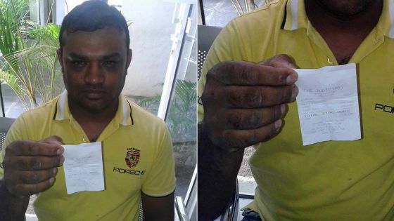 Un warrant émis contre lui alors qu’il a payé son amende