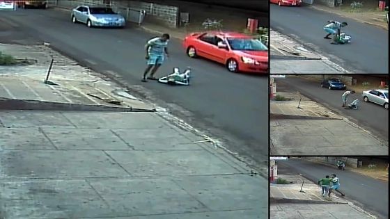 Plaine-des-Papayes: l’agression d’un commerçant filmée