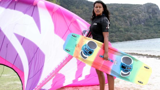 Ornella Arokeum: kite-surfeuse contre vents et marées