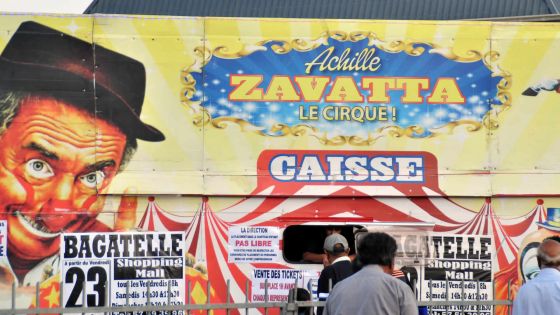 Le cirque Achille Zavatta fait escale chez nous