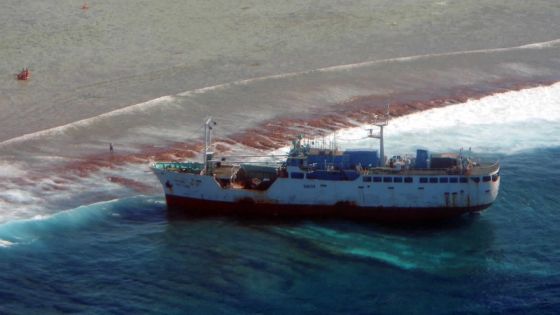 Récifs de St-Brandon: le chalutier Kha Yang coulé d’ici décembre