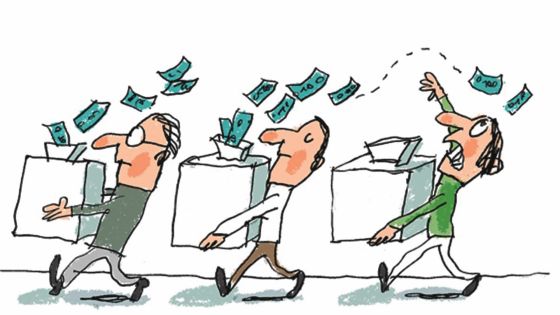 Financement des partis politiques: les dons des entreprises aux législatives 2014