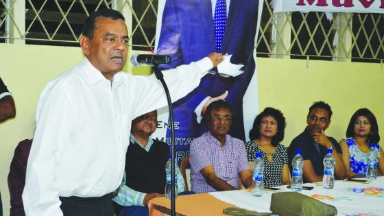 Ivan Collendavelloo: «Le MMM fait de la démagogie communale»