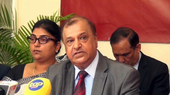 Vasant Bunwaree accorde son soutien à Shakeel Mohamed
