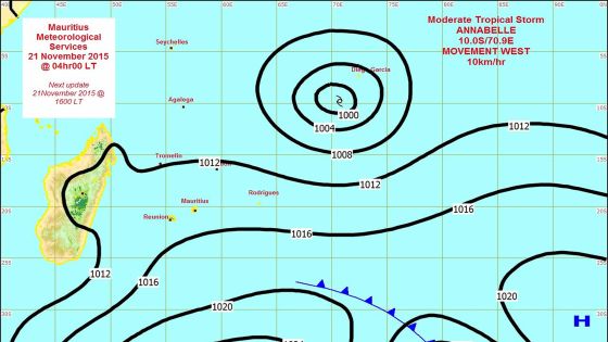 Annabelle pas un danger pour le moment