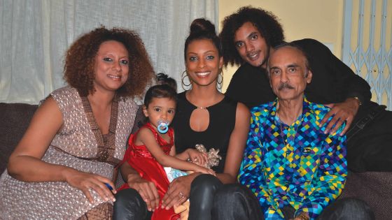 Danielle Selvon en famille: le repos de la guerrière