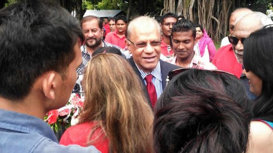 Navin Ramgoolam: «Zot tou mo zanfan mem»