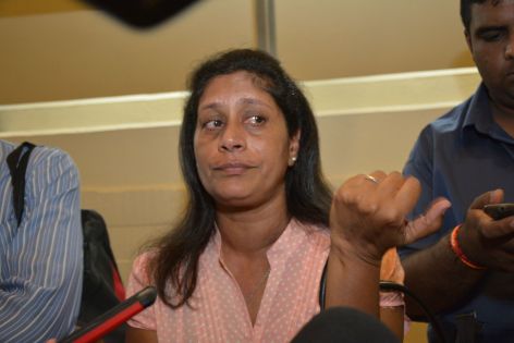 Compensation salariale: vifs échanges des syndicalistes ; Jane Ragoo en larmes