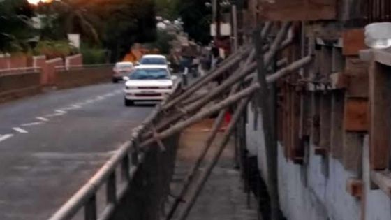 Rivière-des-Anguilles: pas de mesure de sécurité autour d’un bâtiment en construction