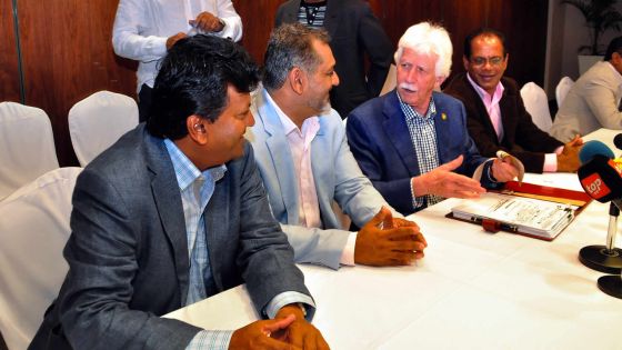 Paul Bérenger: «Un éventuel retour d’Alan Ganoo pas on»