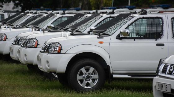 Les nouveaux véhicules de la police
