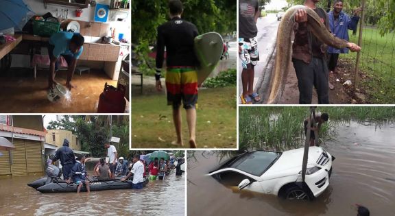 [Diaporama] Pluies torrentielles: les 10 photos marquantes de la journée