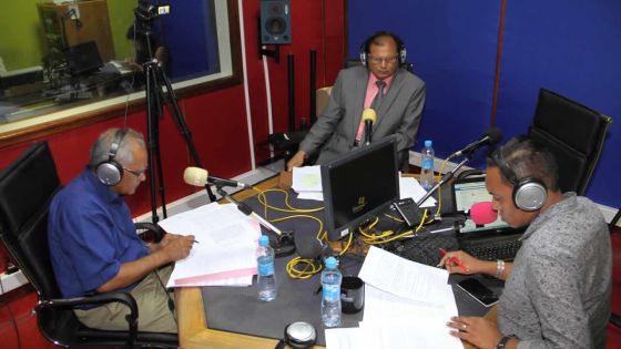 Le Grand Journal: vifs échanges entre Bachoo et Dayal