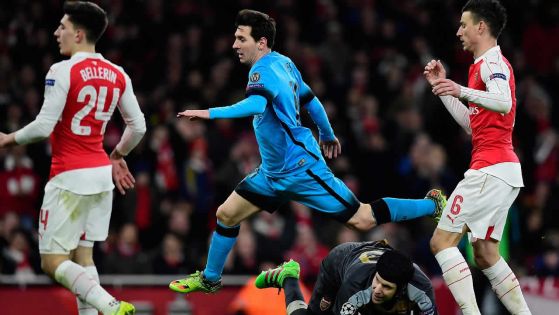 Ligue des champions: Lionel Messi punit Arsenal