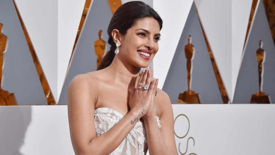 Aux Oscars: Priyanka portait des bijoux estimés à $8 millions