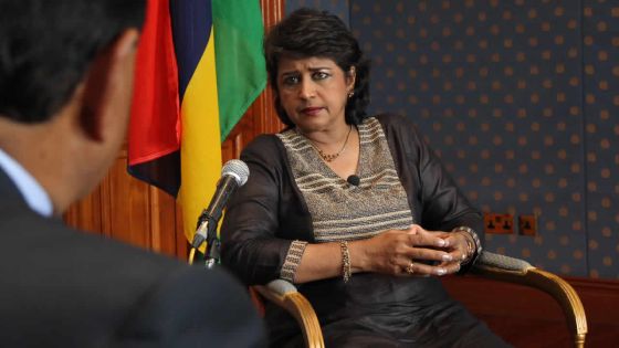 Ameenah Gurib-Fakim sur Radio Plus: «Il y a beaucoup de violence dans notre société»