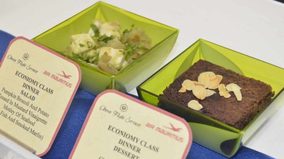 Nouveaux menus à bord d’Air Mauritius