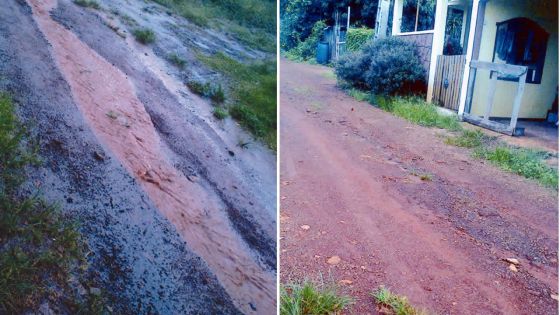 À Notre-Dame, Montagne-Longue: la National Lane toujours pas asphaltée