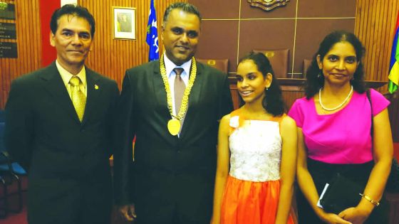 Port-Louis: la citoyenneté d’honneur conférée à Jane Constance