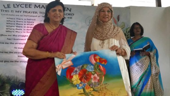 Au Lycée Mauricien: Lady Jugnauth défend la réforme éducative