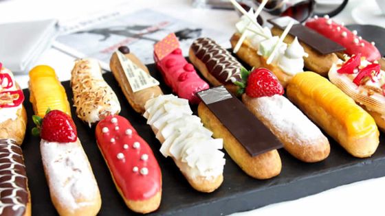 Les éclairs: la douceur au dessert