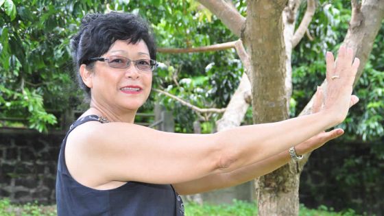 Doris Chitson: une boule d’énergie adepte de tai-chi