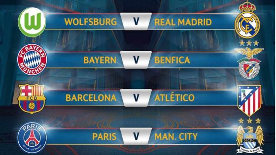 Ligue des champions : choc Barcelone-Altelico Madrid en quarts de finale