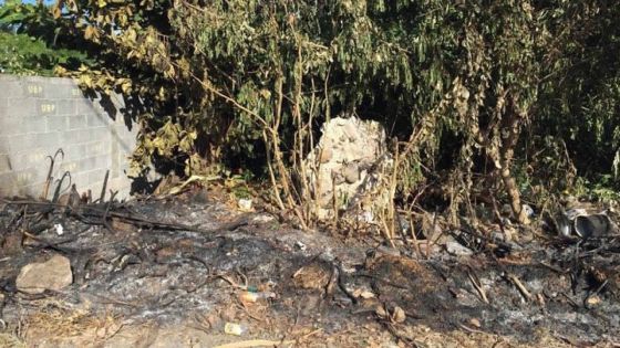 Au morcellement Swan: dumping sauvage sur un terrain à Pereybère