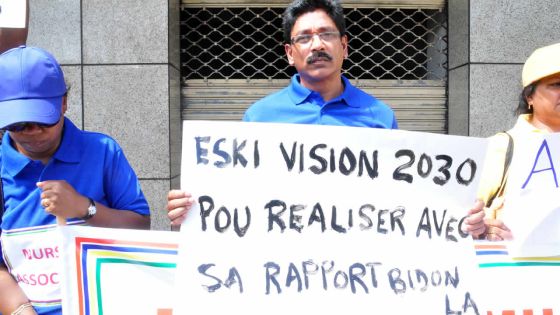 [Vidéo] PRB: après des enseignants des employés de la santé protestent