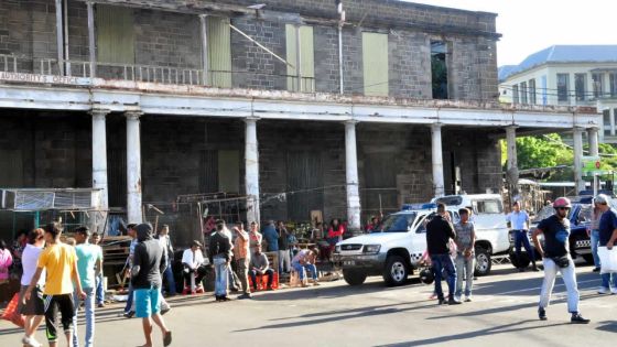 Gare Victoria: opération d’évacuation des marchands ambulants