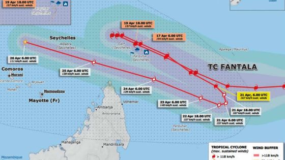 Ce cyclone a marqué l’histoire: Fantala la terrible