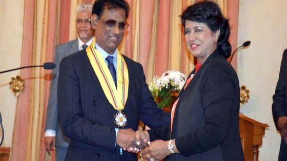 Barlen Vyapoory elected Vice President of the Republic