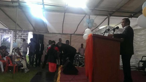 Collendavelloo dénonce « 2, 3 la tête fêlé pas que dans l’Opposition» qui salissent la réputation des gens