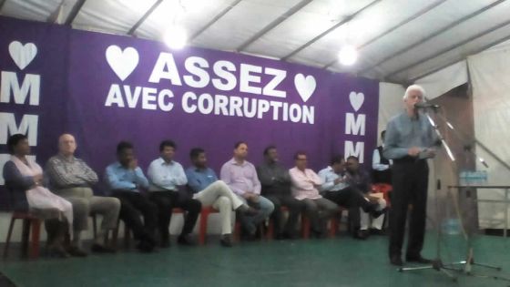 Paul Bérenger réclame une nouvelle Declaration of Assets Act