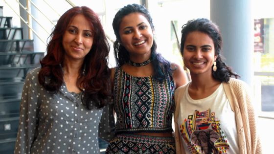 Pushpa la mère de Vidya: «Ma fille est une sacrée bosseuse»